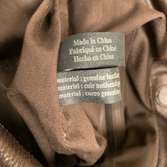 Kenneth Cole Dark Brown Leather Slouchy Hobo Circle Shoulder Bag - Picture 10 of 11